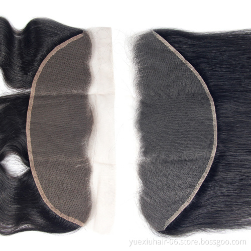 Virgin Human Hair Lace Frontal, Pre Plucked Swiss Lace Frontal,Ear To Ear Lace Frontal